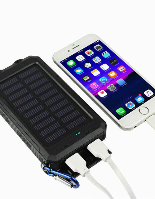 Load image into Gallery viewer, Super 20000Mah USB Portable Charger Solar Power Bank for Iphone Cell Phone 2024
