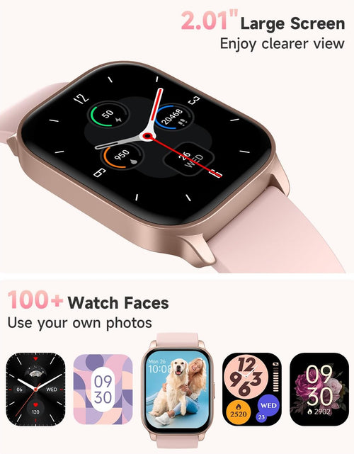 Load image into Gallery viewer, 2024 Newest Fitness Tracker Smart Watches for Women/Men, Phone Call, Alexa
