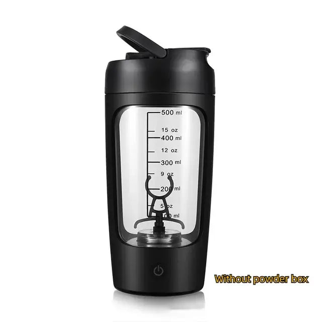 Electric Portable Whey Protein Shaker Bottle