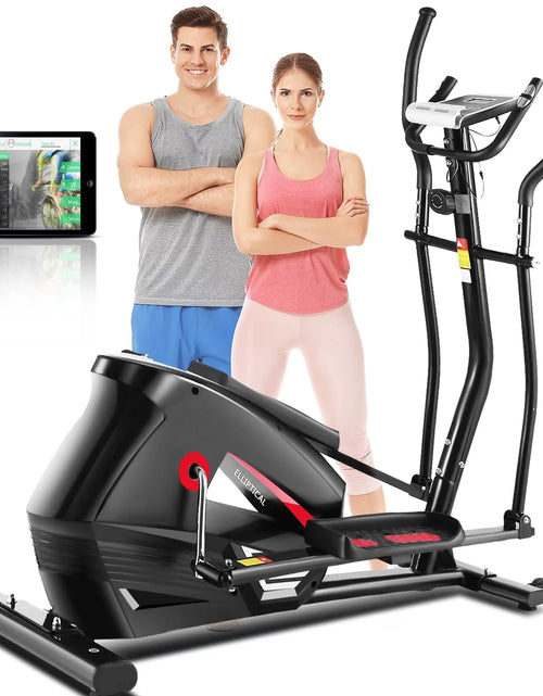 Load image into Gallery viewer, Elliptical Machine, Cross Trainer with Smart APP Connection, 10-Level Resistance, , Heart Rate Sensor, Exercise Elliptical for Home Office, 390Lbs Weight Capacity
