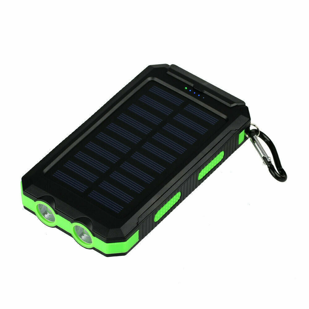 Super 20000Mah USB Portable Charger Solar Power Bank for Iphone Cell Phone 2024