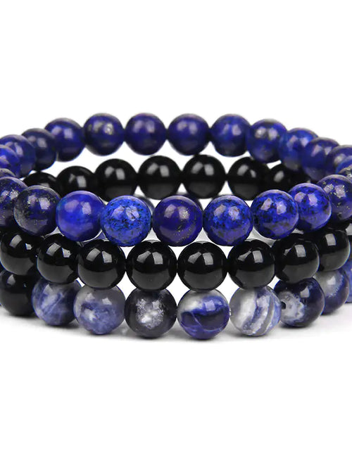 Load image into Gallery viewer, Natural Stone Bracelet Sets
