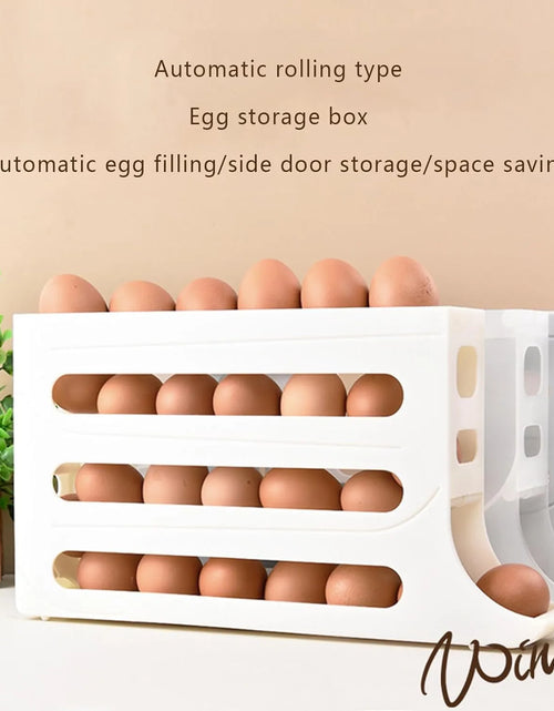 Load image into Gallery viewer, 4 Tiers Egg Holder for Fridge
