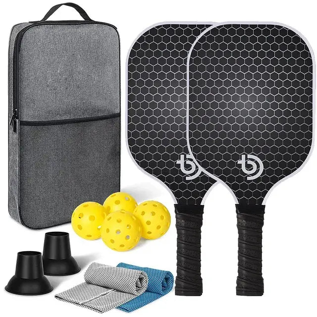 Pickleball Paddles Carbon Fiber Surface