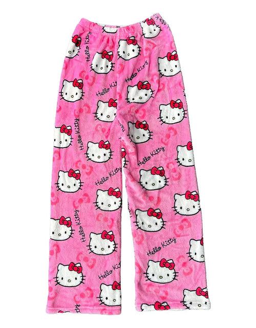 Load image into Gallery viewer, Charming Hello Kitty Pajamas for Comfort
