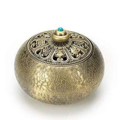 Load image into Gallery viewer, Alloy Retro Incense Burners
