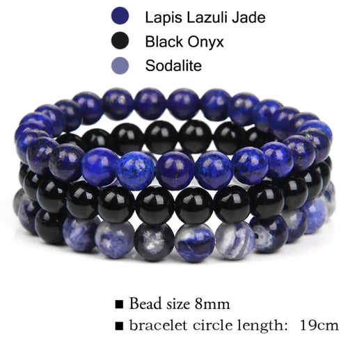 Load image into Gallery viewer, Natural Stone Bracelet Sets
