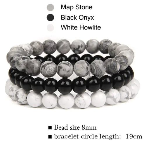 Load image into Gallery viewer, Natural Stone Bracelet Sets
