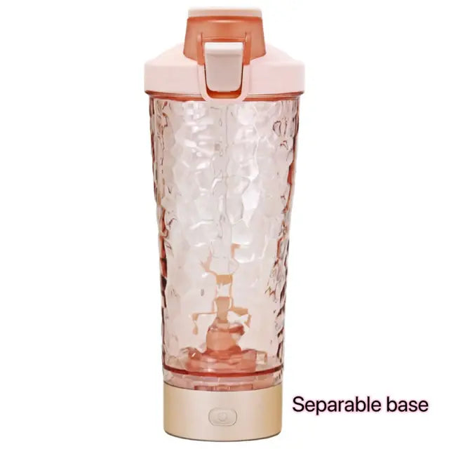 Electric Portable Whey Protein Shaker Bottle