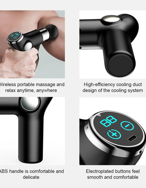 Load image into Gallery viewer, LCD Electric Massage Gun
