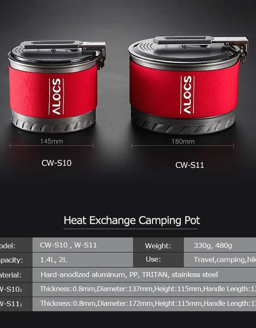 Load image into Gallery viewer, Outdoor Foldable Handle Cooking Pot
