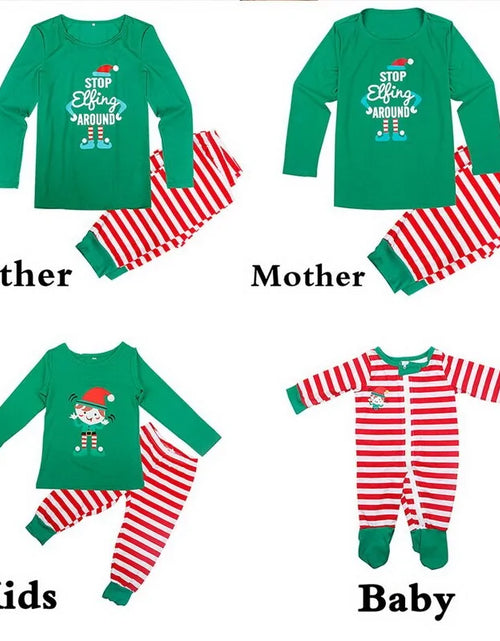 Load image into Gallery viewer, Festive Family Pajamas Set
