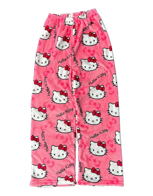 Load image into Gallery viewer, Charming Hello Kitty Pajamas for Comfort
