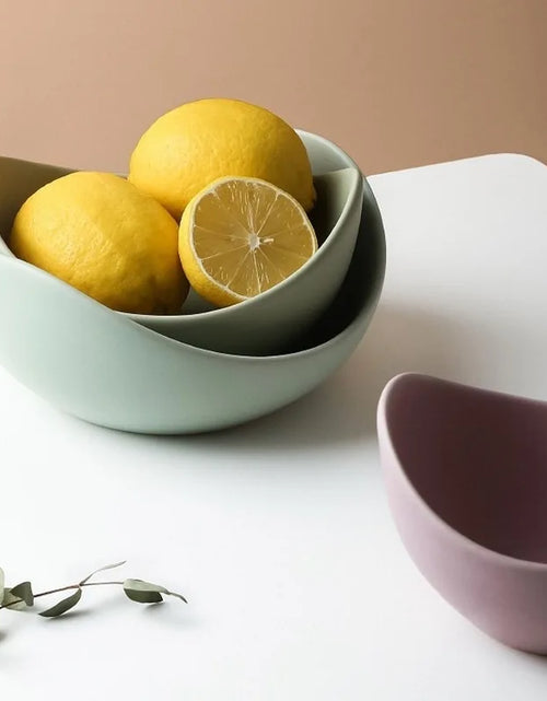 Load image into Gallery viewer, Lotus Ceramic Bowl Dishes And Plates Sets
