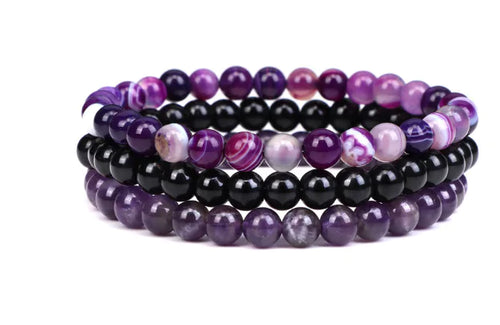 Load image into Gallery viewer, Natural Stone Bracelet Sets
