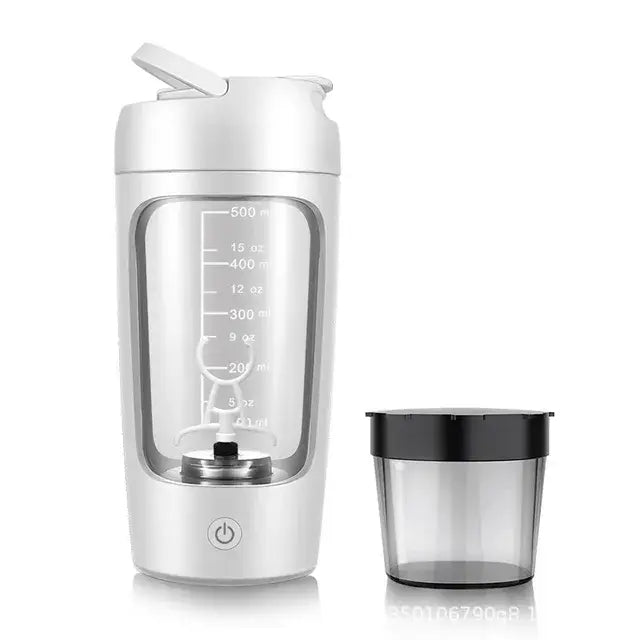 Electric Portable Whey Protein Shaker Bottle