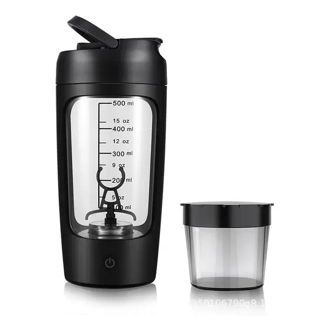 Electric Portable Whey Protein Shaker Bottle