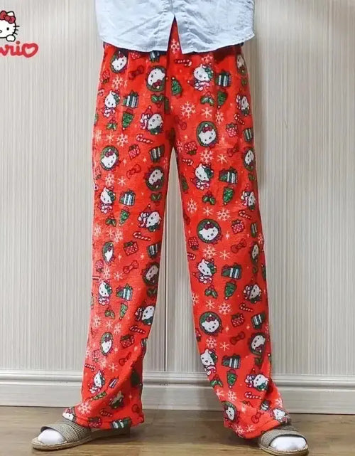 Load image into Gallery viewer, Charming Hello Kitty Pajamas for Comfort
