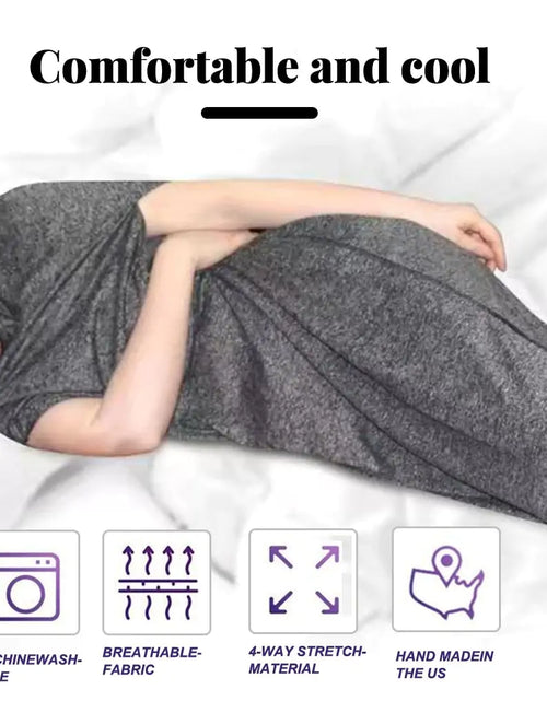 Load image into Gallery viewer, Compression Weighted Sleep Blanket Bag
