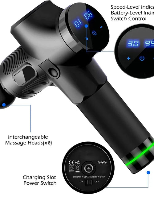 Load image into Gallery viewer, LCD Massage Gun
