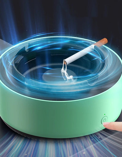 Load image into Gallery viewer, Smart Cigarette Ashtray Air Purifier Anion Purification Practical Automatic Purifier Ashtray Portable Gadgets for Car Ashtray
