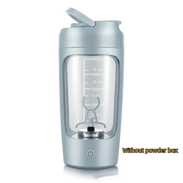 Electric Portable Whey Protein Shaker Bottle