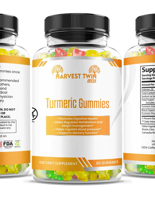 Load image into Gallery viewer, Turmeric Gummies
