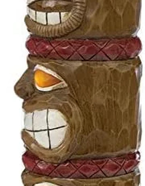 Load image into Gallery viewer, Dawhud Direct |  Triple Tiki Totem Solar Powered Led Outdoor Decor Garden
