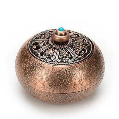 Load image into Gallery viewer, Alloy Retro Incense Burners
