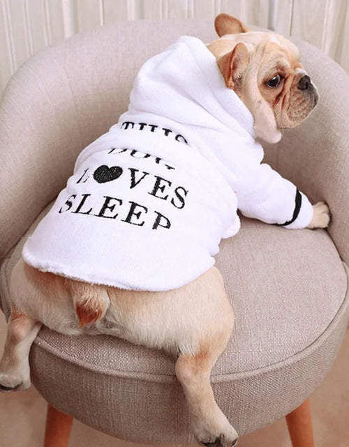 Load image into Gallery viewer, Pet Dog Bathrob Dog Pajamas Sleeping Clothes
