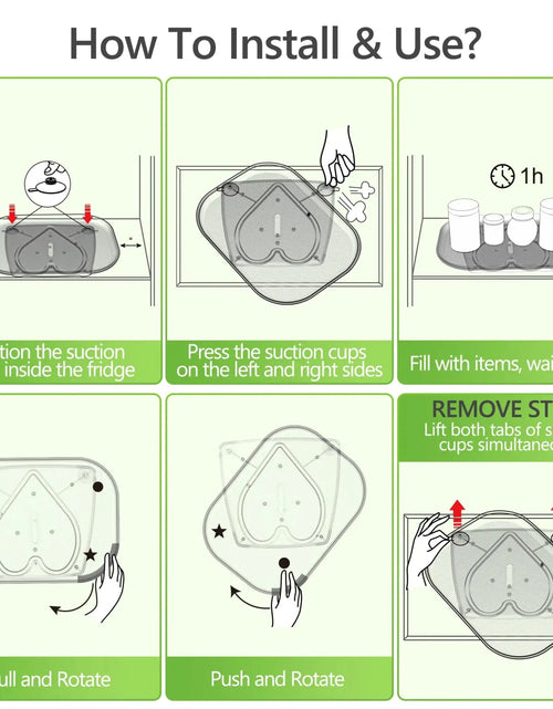 Load image into Gallery viewer, Fridge Spin - Refrigerator Turntable Organizer Solution
