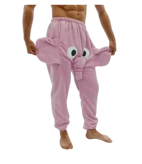 Load image into Gallery viewer, Funny Elephant Warm Women&#39;s Pajamas
