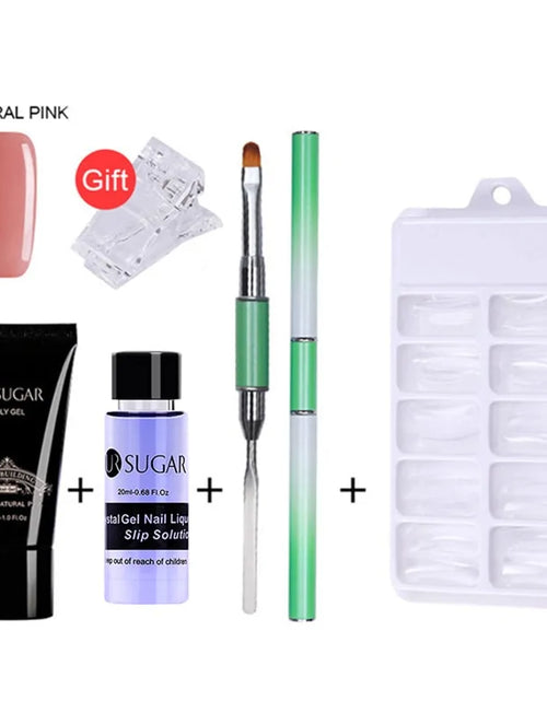 Load image into Gallery viewer, PolyGel Nail Kit-1pc gift ( Quick Building Nail Tips Clip)
