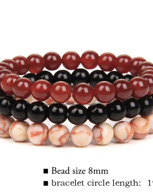 Load image into Gallery viewer, Natural Stone Bracelet Sets
