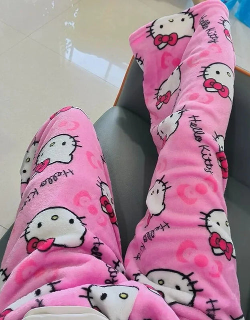 Load image into Gallery viewer, Charming Hello Kitty Pajamas for Comfort
