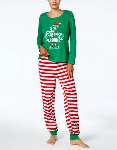 Load image into Gallery viewer, Festive Family Pajamas Set
