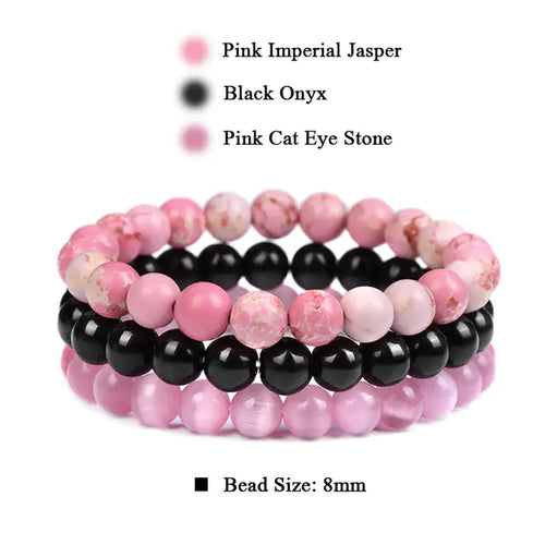 Load image into Gallery viewer, Natural Stone Bracelet Sets
