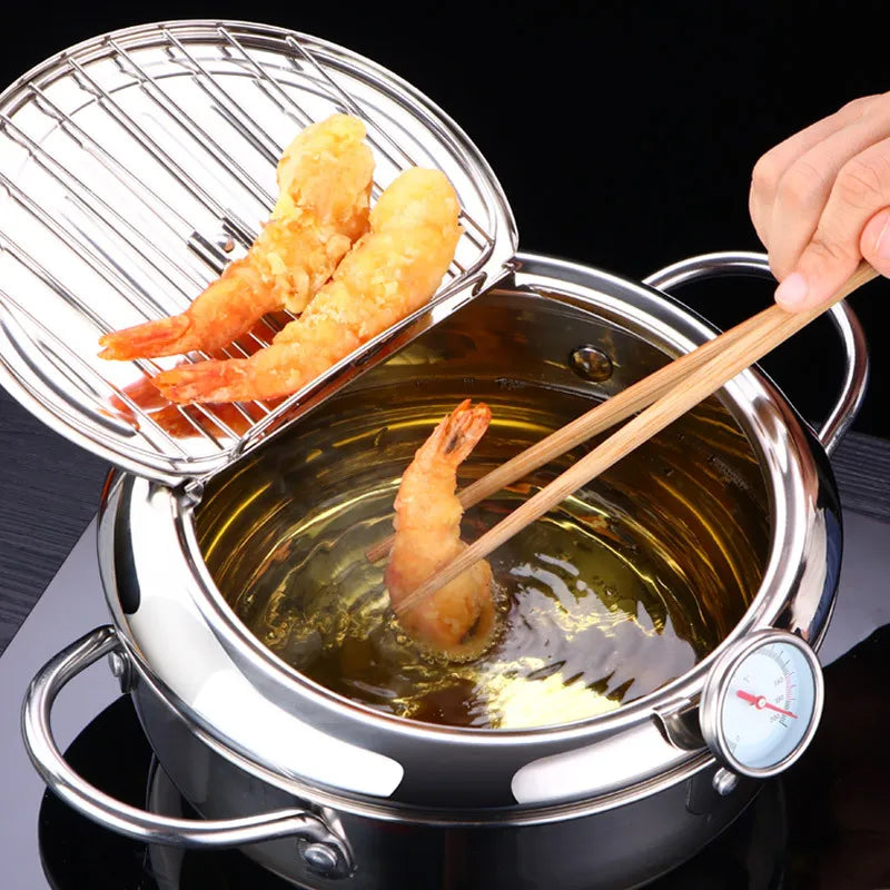 Stainless Deep Frying Pot