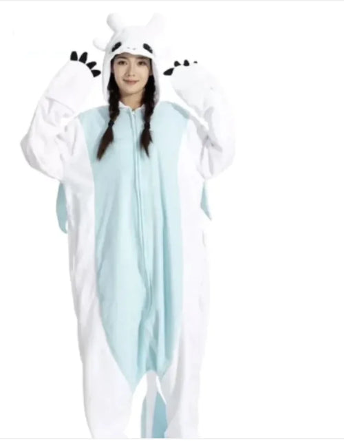 Load image into Gallery viewer, Adorable Big-Eyed Corgi Cartoon Animal Onesie Pajamas
